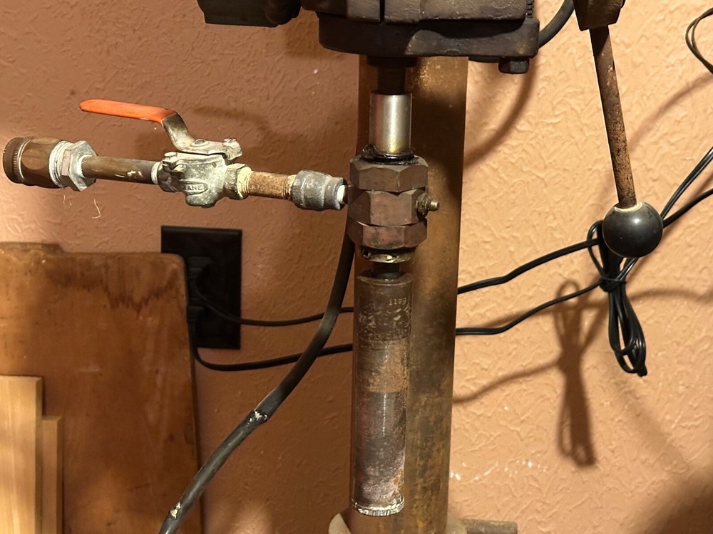 CLAUSING FLOOR MODEL 1641 DRILL PRESS with FLUID HEAD