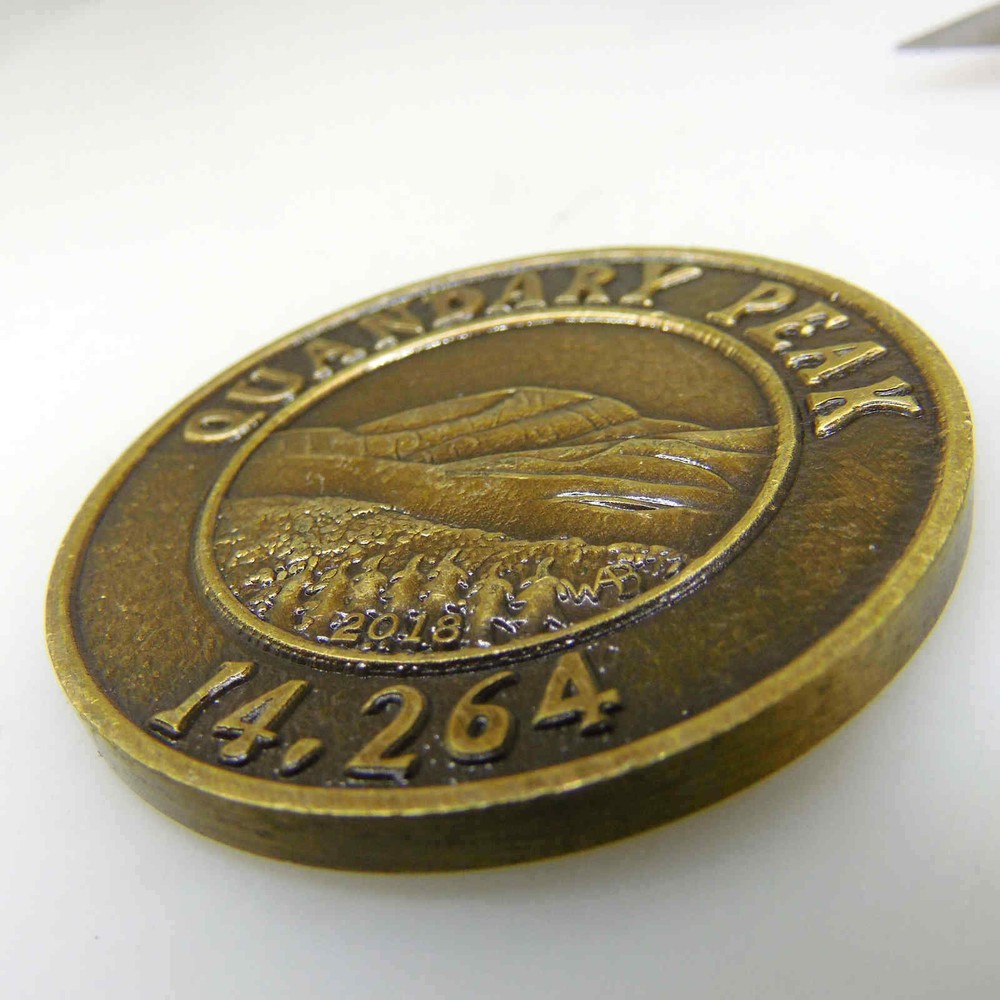 QUANDARY PEAK CHALLENGE COIN