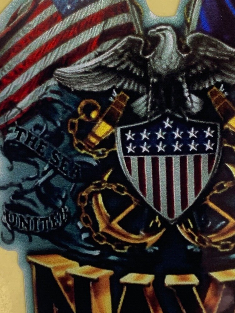 US Navy Transparent Sticker