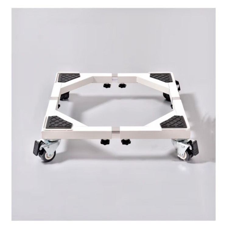 Versatile Mobile Base Stand for Appliances with Rubber Wheels