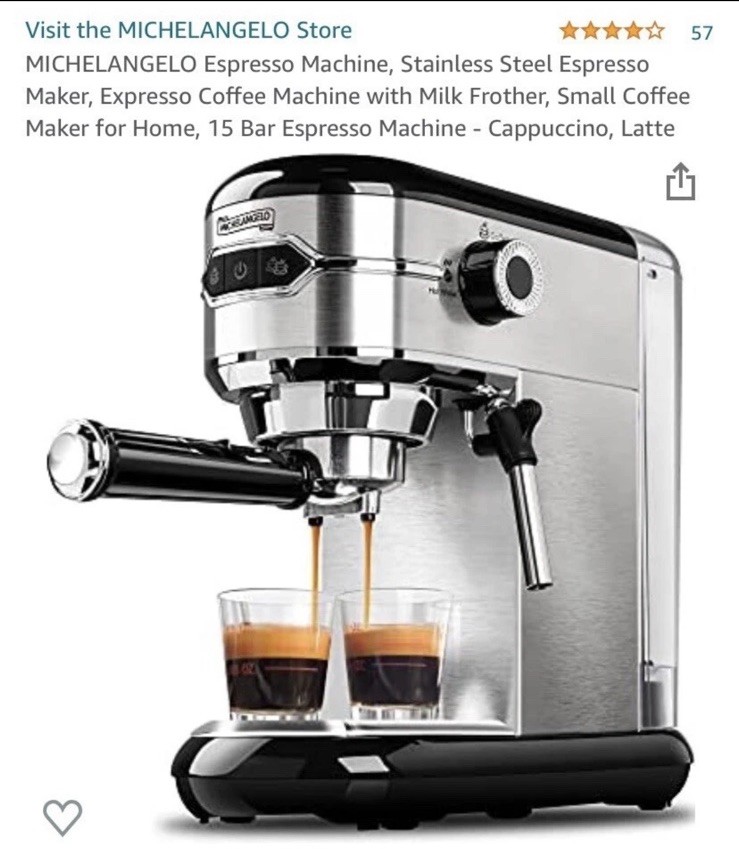Michelangelo Espresso machine