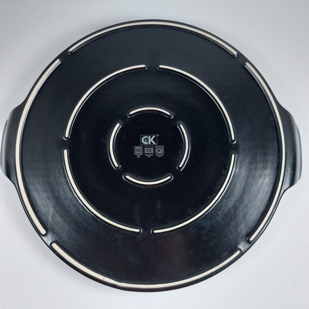 NEW - CRAFT KITCHEN 13" CERAMIC PIZZA STONE