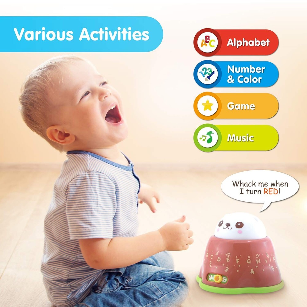 BEST LEARNING Whack and Learn Mole - Educational Interactive Light-Up Toy for...