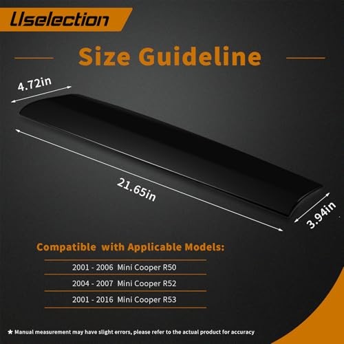 Windshield A Pillar Trim Molding(Front Left Driver Side) Compatible 51137128158