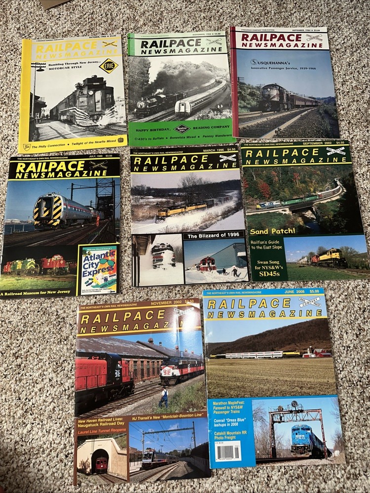 Railpace Newsmagazine 1983-2008