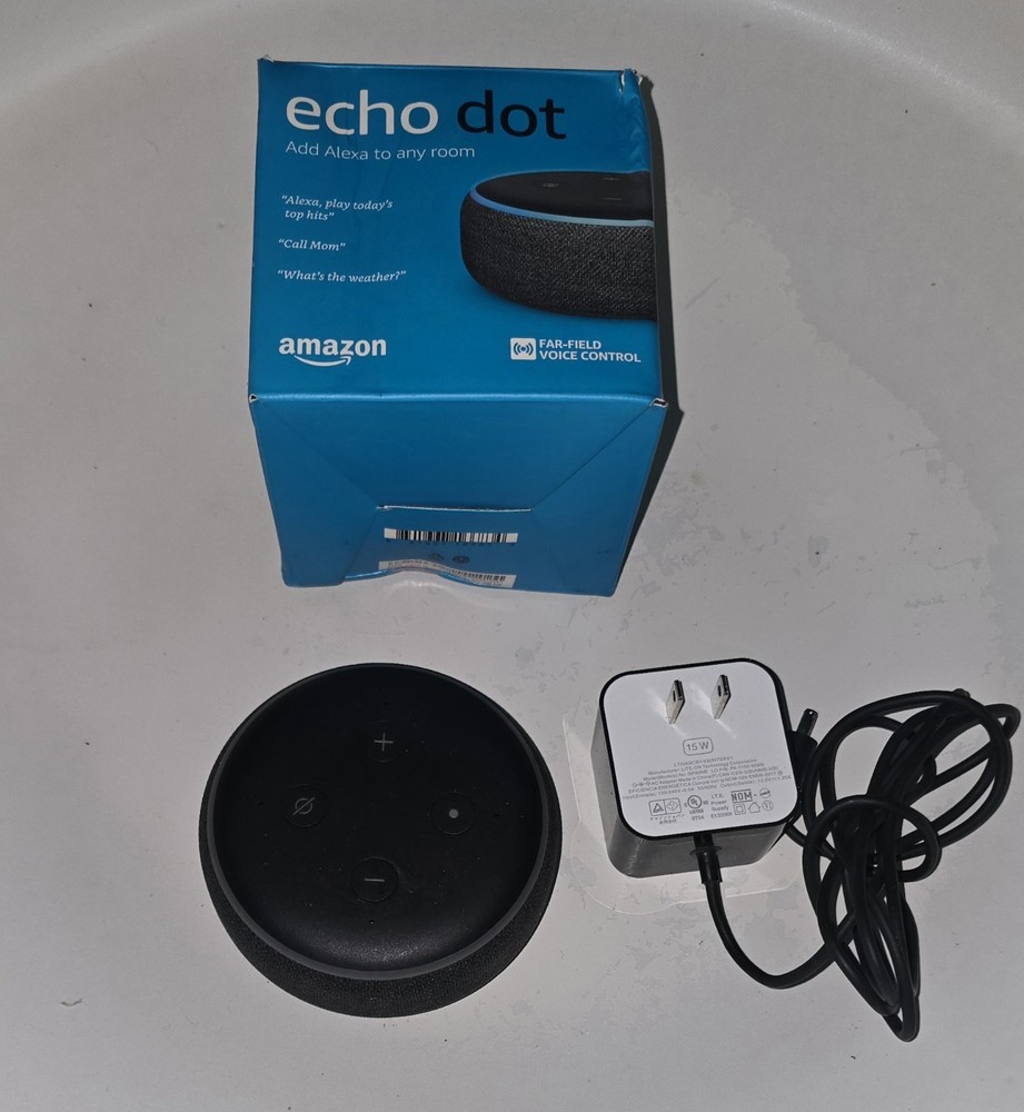 Amazon Echo Dot (3rd Generation) Smart Speaker - Black