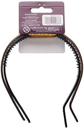 Goody Ouchless Flex Thin Pressure-Free Headband, 2 Count