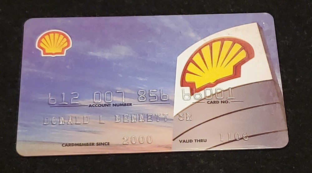 Shell Credit Card ~ exp 2006 ~ our # cc2286