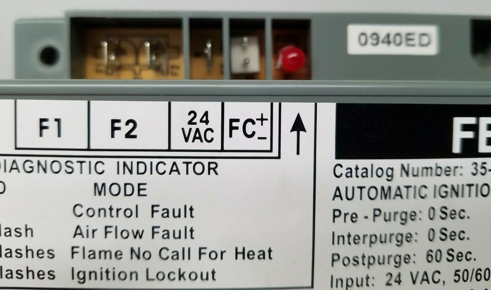 Fenwal 35-662903-003 Automatic Ignition Control, Pre-owned