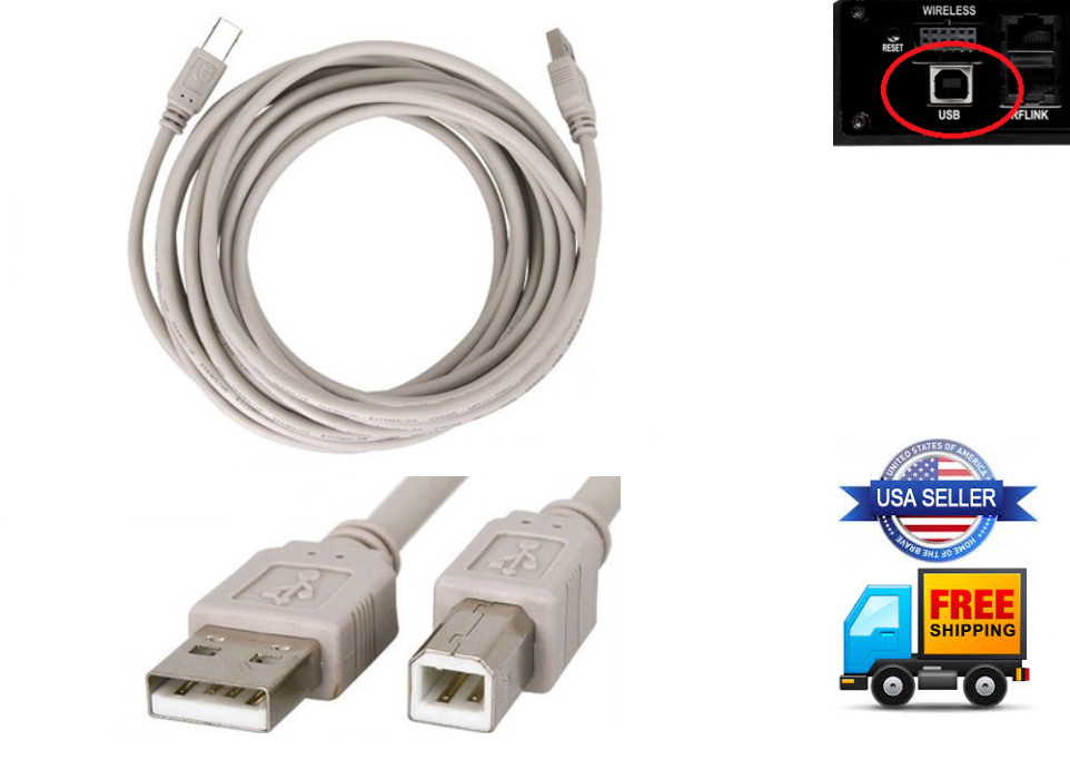 Rockford Fosgate DSP to PC Cable Laptop Computer USB 3SIXTY.3 Processor Audio