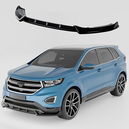 Front Bumper Lip Splitter Compatible with Ford Edge 2015-2018 Accessories