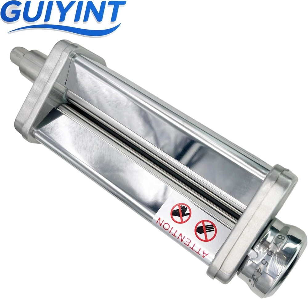 3-Piece Pasta Roller & Cutter Set, Pasta Maker Attachments Set Replacement fo...