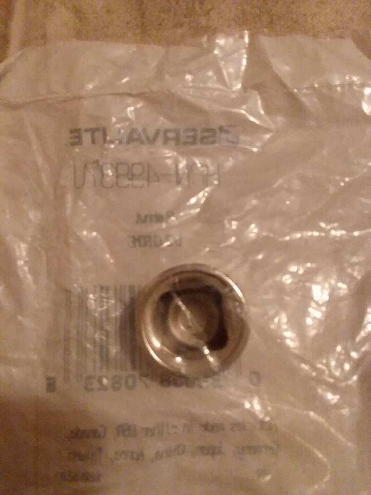 Servalite Push Nut Chrome 1/2"