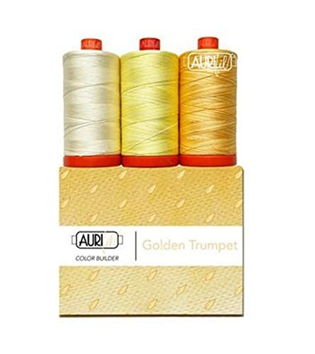 Aurifil Thread Color Builder 2022 Rainforest Plants -50wt 100% Cotton Threads...