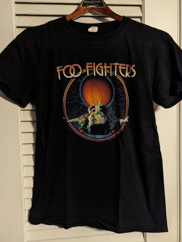 Foo Fighters Black Small shirt Coopers Stadium Adelaide 2018 Euc