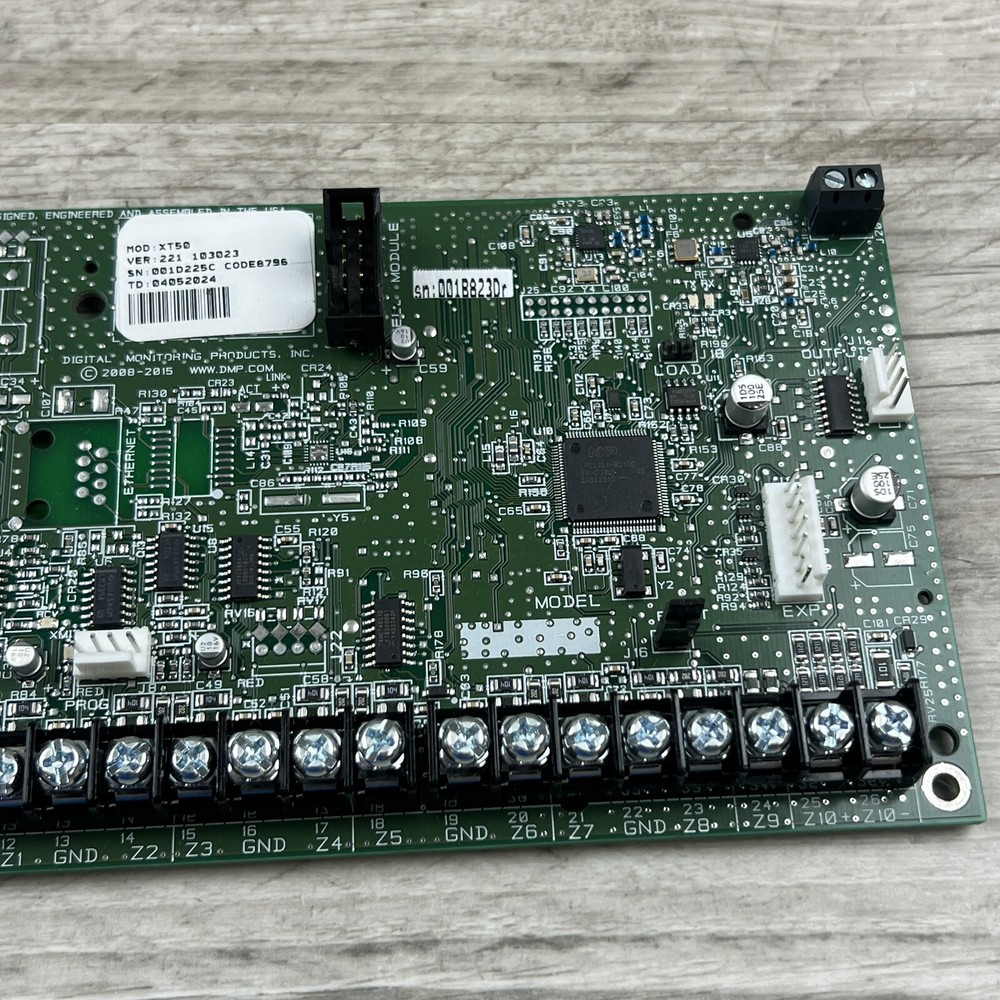 DMP XT50 Security System Command Processor Circuit Board
