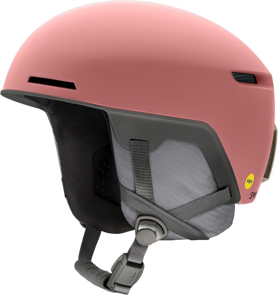 Smith Code MIPS Snow Helmet (Matte Chalk Rose, Large)