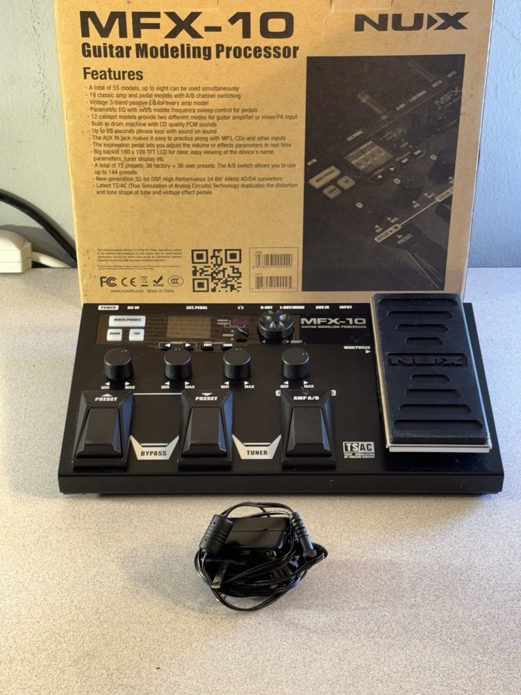 NUX MFX-10 Multi-Effects Processor Effects Pedal