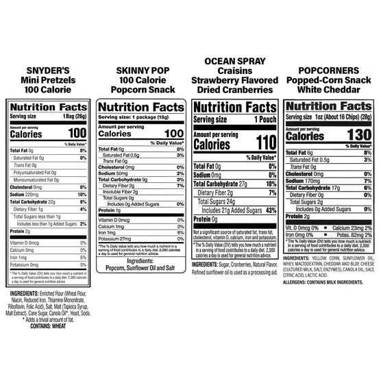 Healthy Snack Box, 65-piece