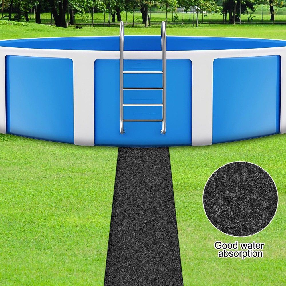 codree 10 Ft x 16 Inch Above Ground Pools Pathways Absorb Water Pools Ground ...