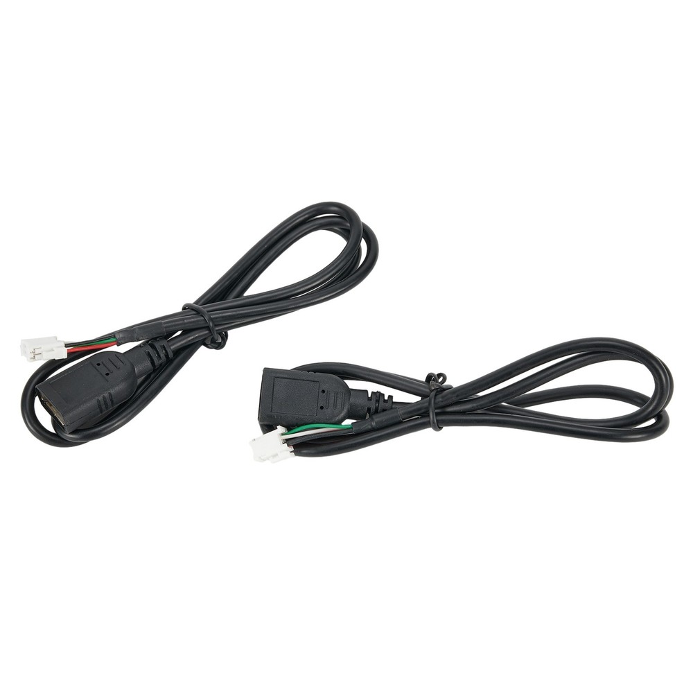 2pcs Car USB Cable Adapter 4Pin & 6Pin Accessories Connector For Android