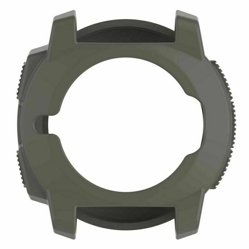 Silicone Watch Frame Case Cover Shell Protector For Garmin Instinct GPS Watch