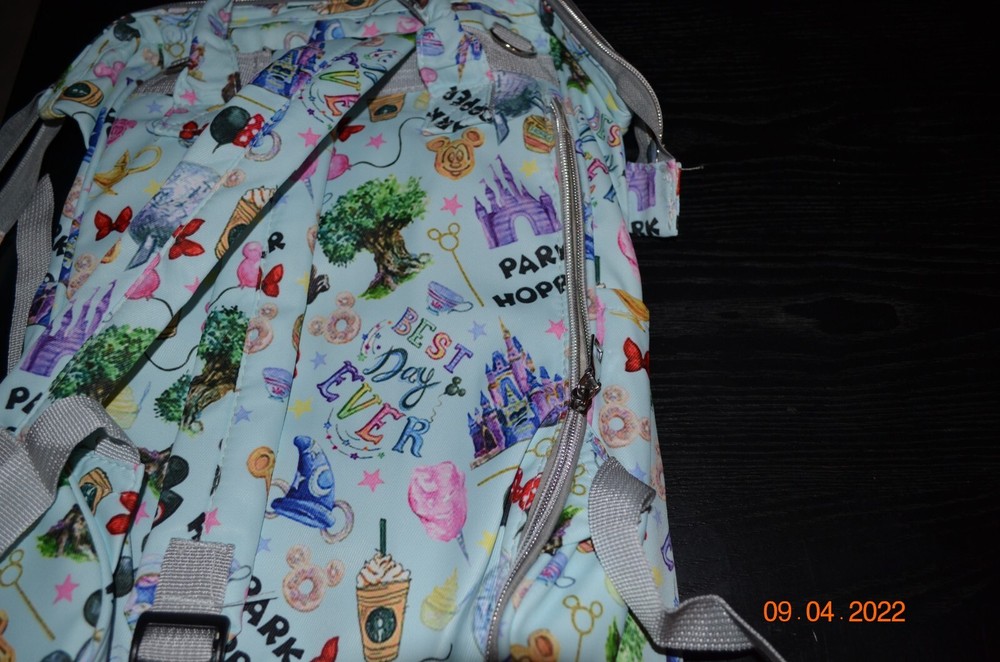 HAVE A MAGICAL DAY BACKPACK - NEW - LIGHT BLUE
