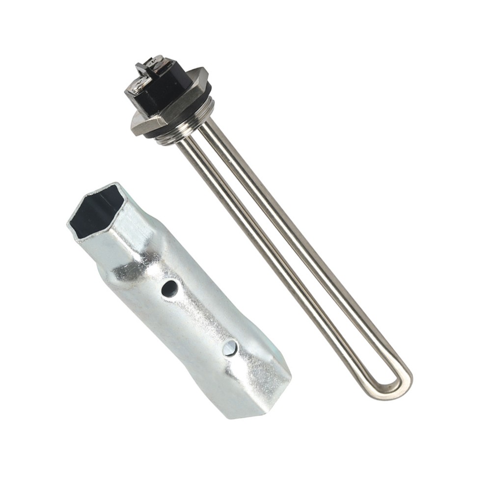 Silver 520900 RV Water Heater Element & RV Water Heater Element Wrench Set