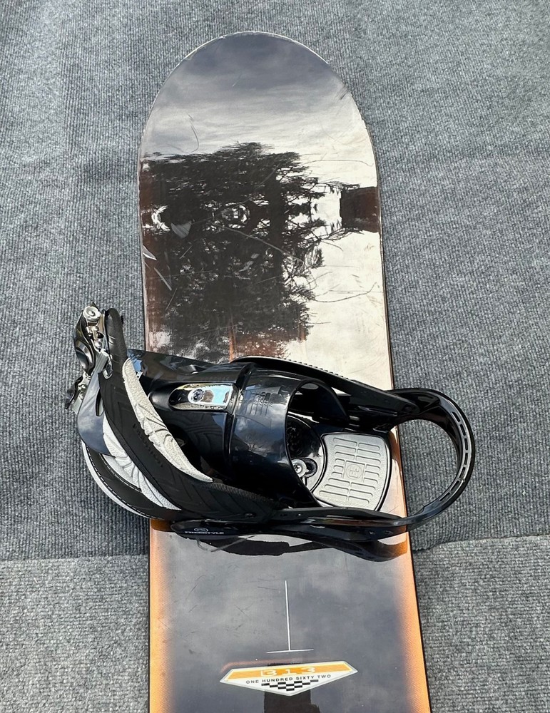 Burton Bullet Snowboard With Bindings.
