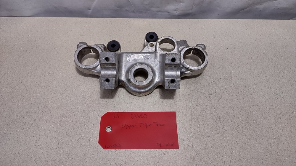 1983 Honda CX650 Upper Triple Tree Fork Clamp #PL-408