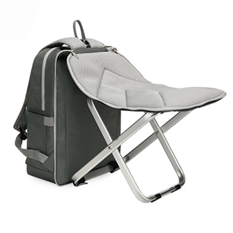 Folding Fishing Chair Bag Backpack Lightweight Backpack Backpack for Camping