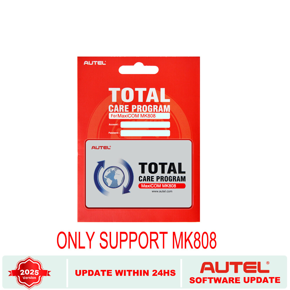 Autel MaxiCOM MK808 1 Year Update Service (Subscription) update