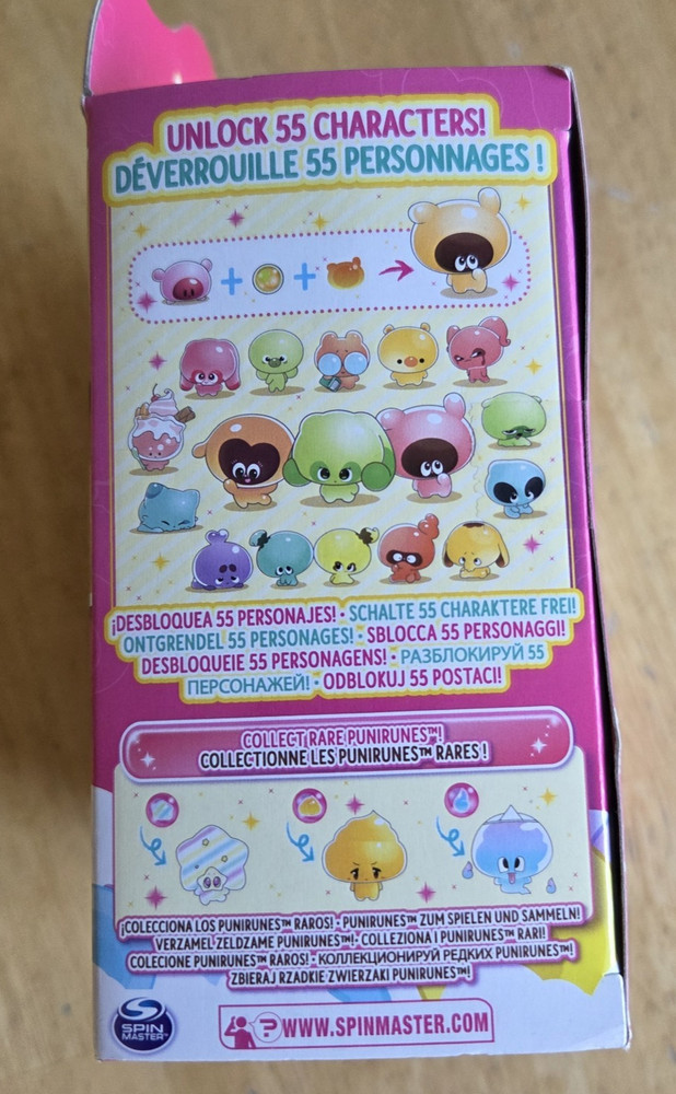 Punirunes Interactive Digital Toy 55 Squishy Characters Inside Reacts to touch