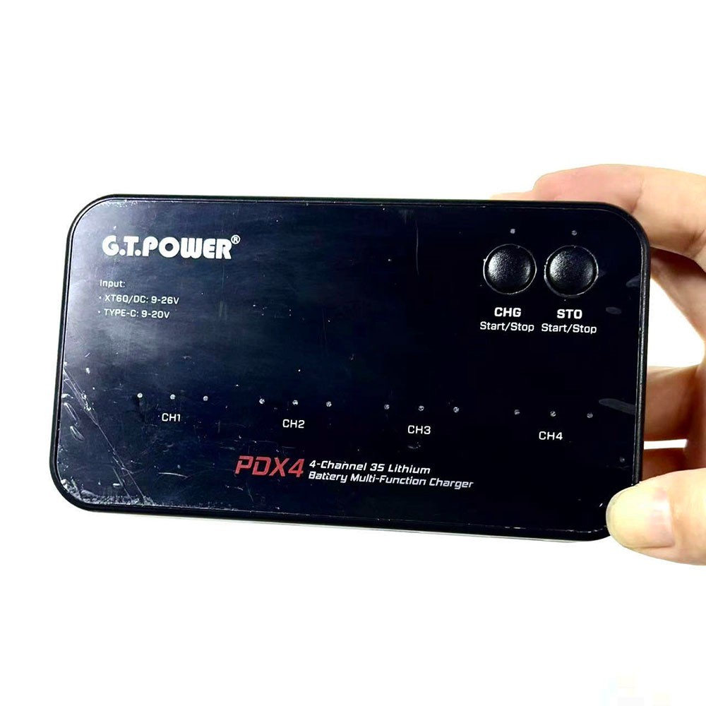 GT Power PDX4 1S 2S 3S LiPo Multi-Function Battery Balance Charger for RC Model