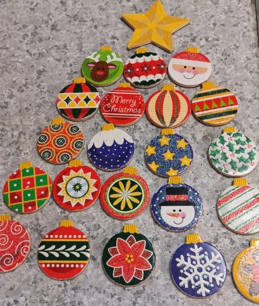 Melissa & Doug Countdown to Christmas Advent 22 Pieces Replacements EUC