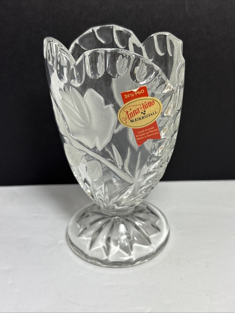 Anna Hutte Bleikristall Life Crystal Base With Box 5”