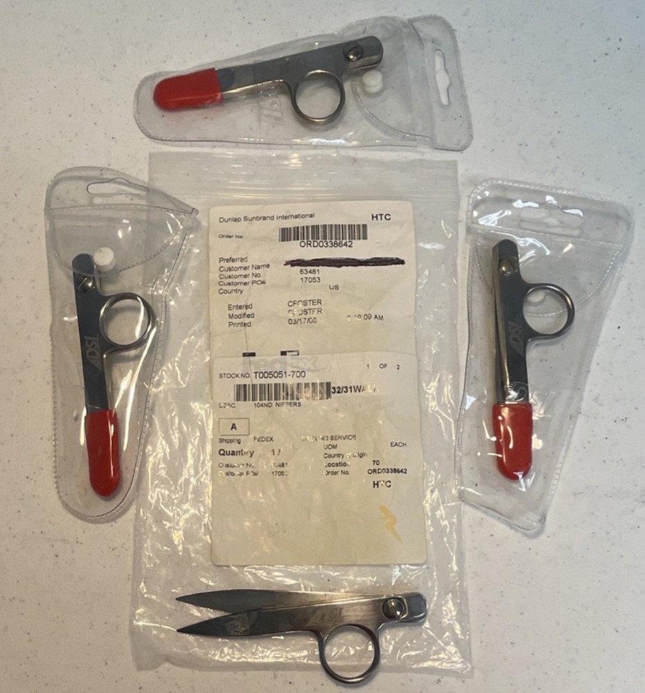 4 DSI 4.5” Sewing Thread Nippers (Scissors