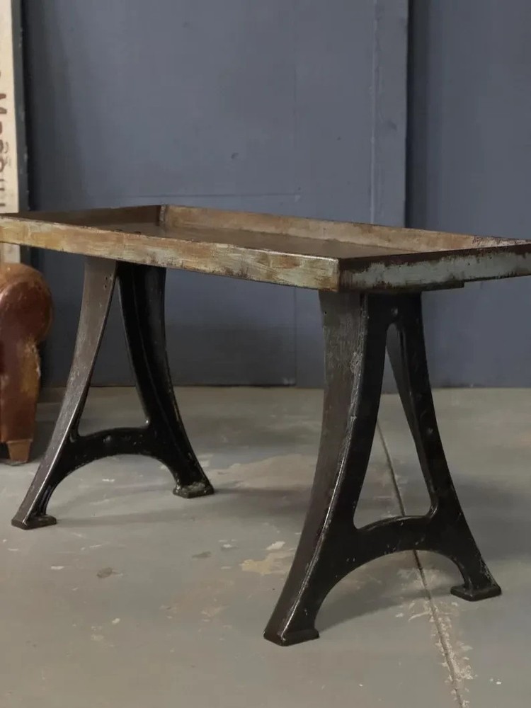 Antique Industrial Table