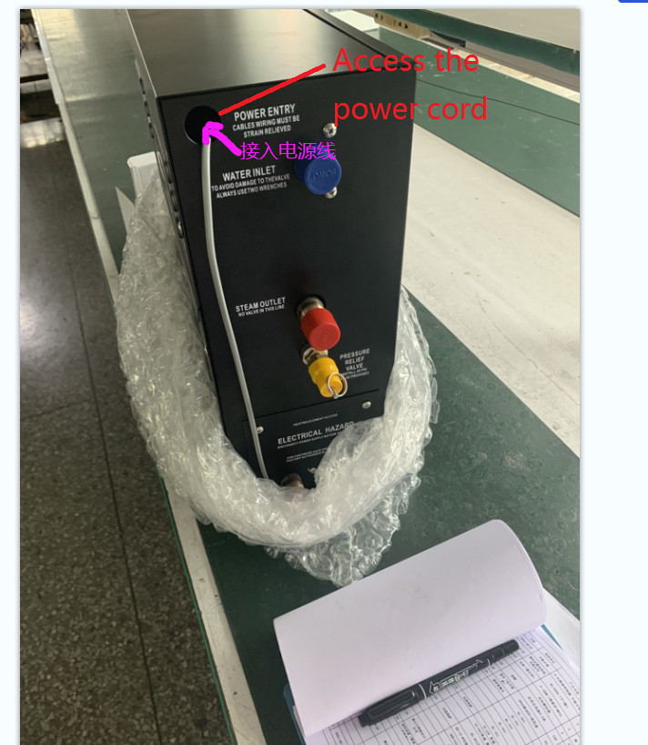 220V KL-301 Engineering Steam Generator 4.5KW +Fan+ Control Panel ( 220v only)