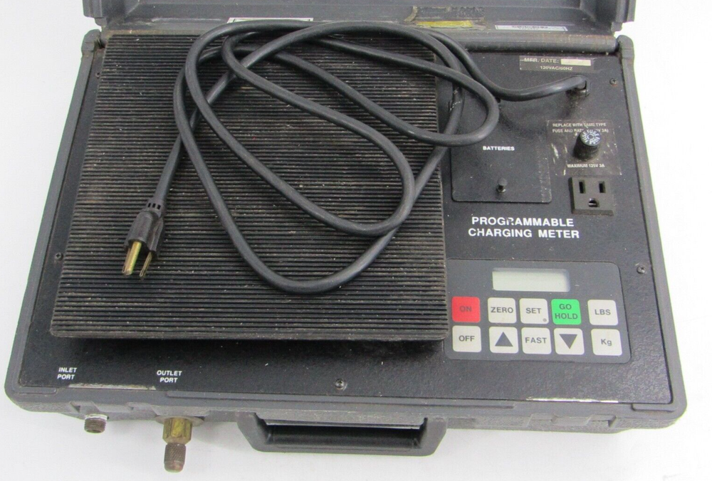 TIF 9050 9050A Programmable Charging Meter Accurate Freon Measurement Automatic