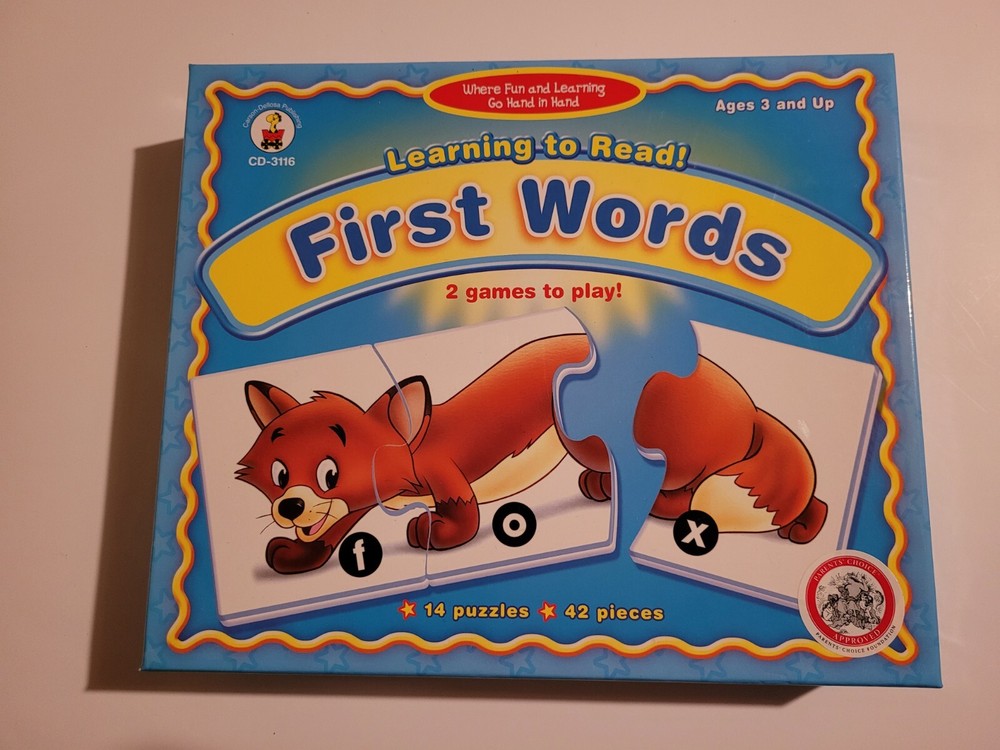 Carson-Dellosa Learn-To-Read First Words Game