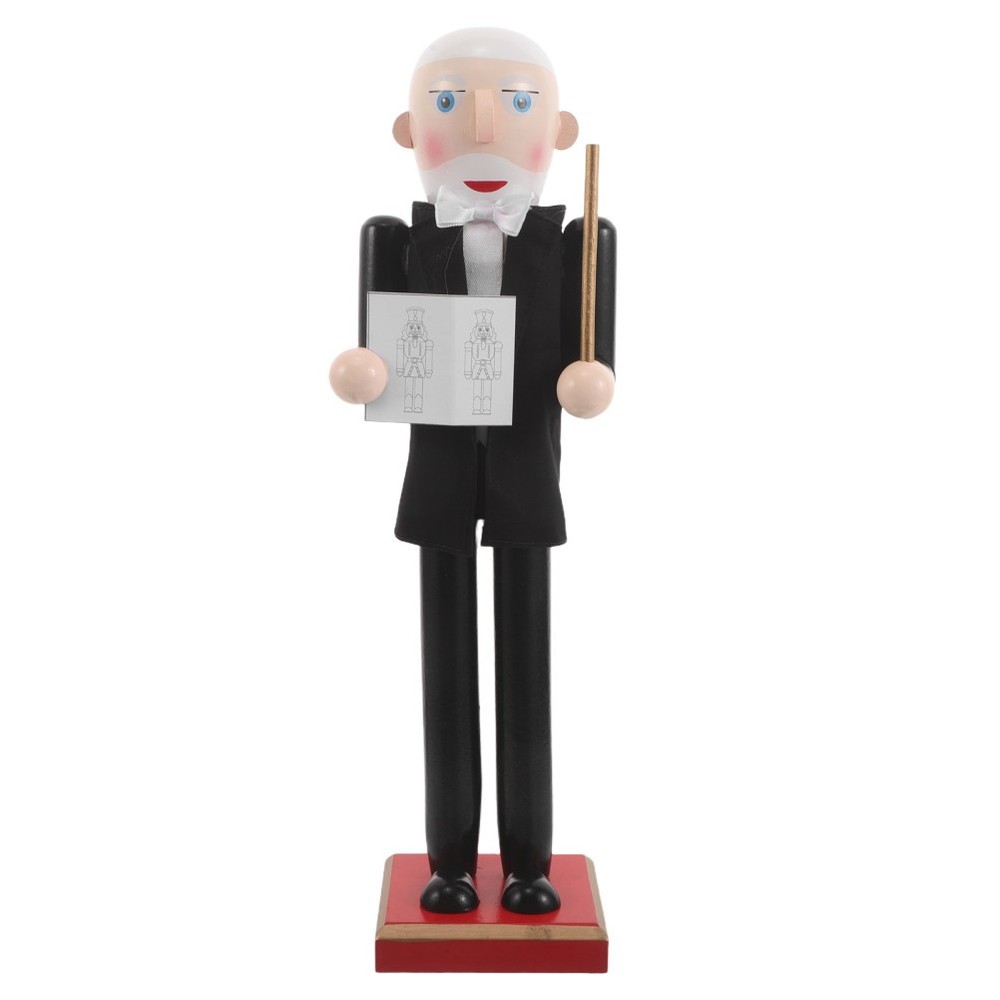 Festive Nutcracker Professor Decorations for Home Table Centerpiece
