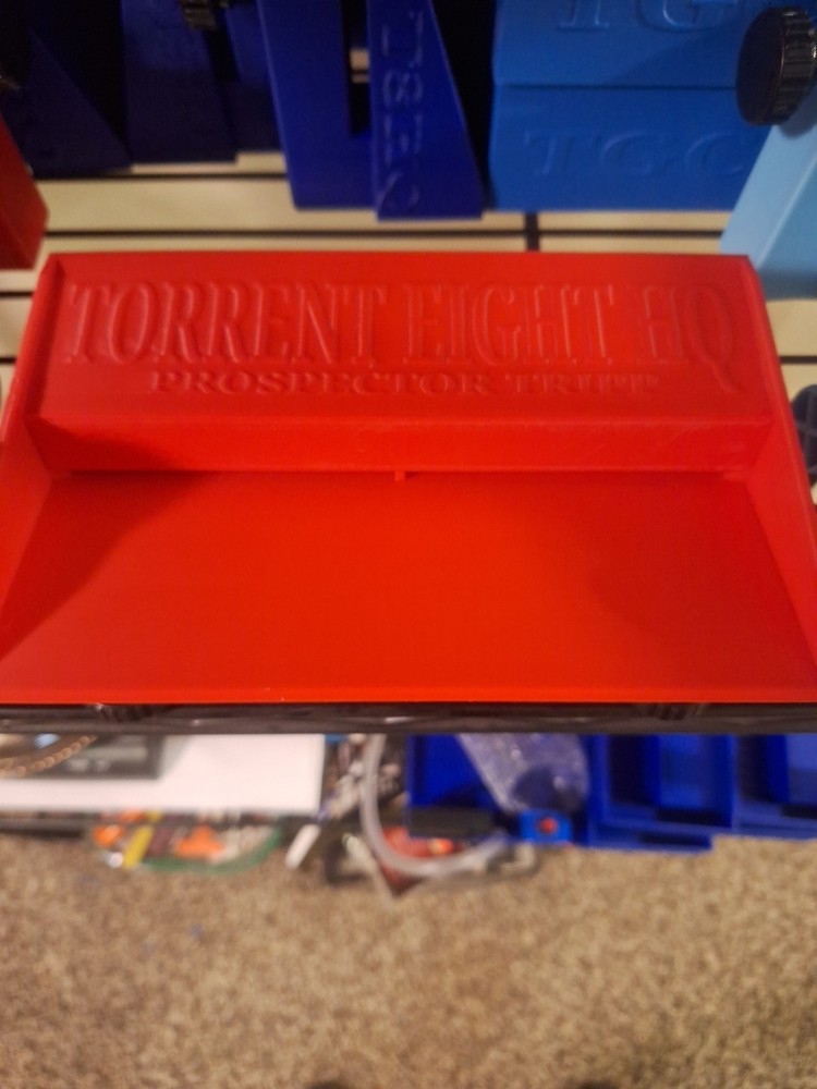 2026 RED TORRENT EIGHT HEAVY 1/4" Opening Header! 8" Sluice Box Header