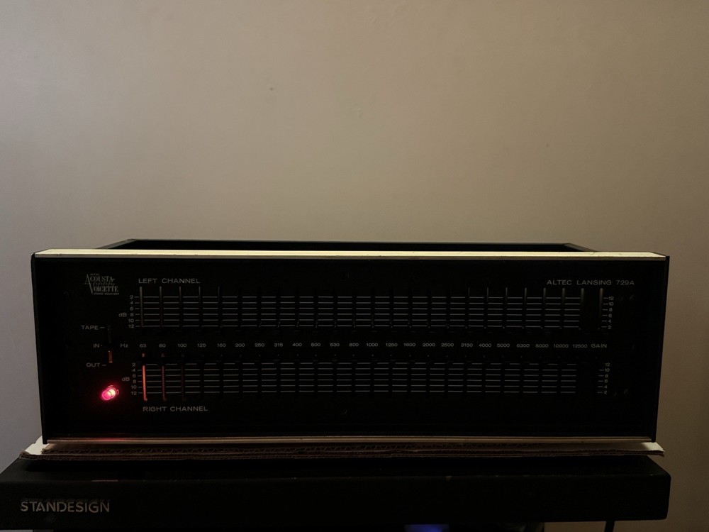 Altec Lansing Equalizer 729 Works Tested