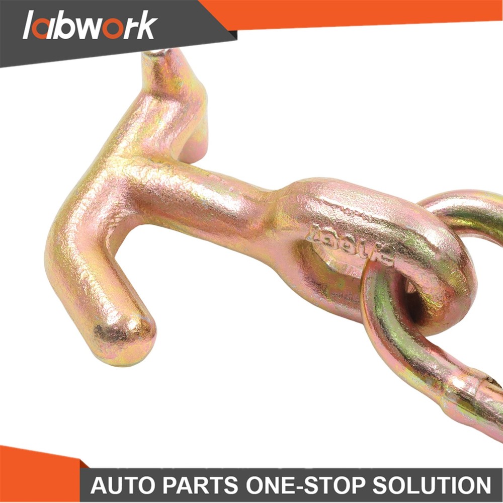 Labwork 2 Pack 15" J Hooks with TJ Hook G70 5400Lbs WLL Roll Back Clevis