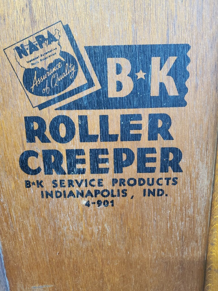 VINTAGE Napa BK Roller Creeper 4-902