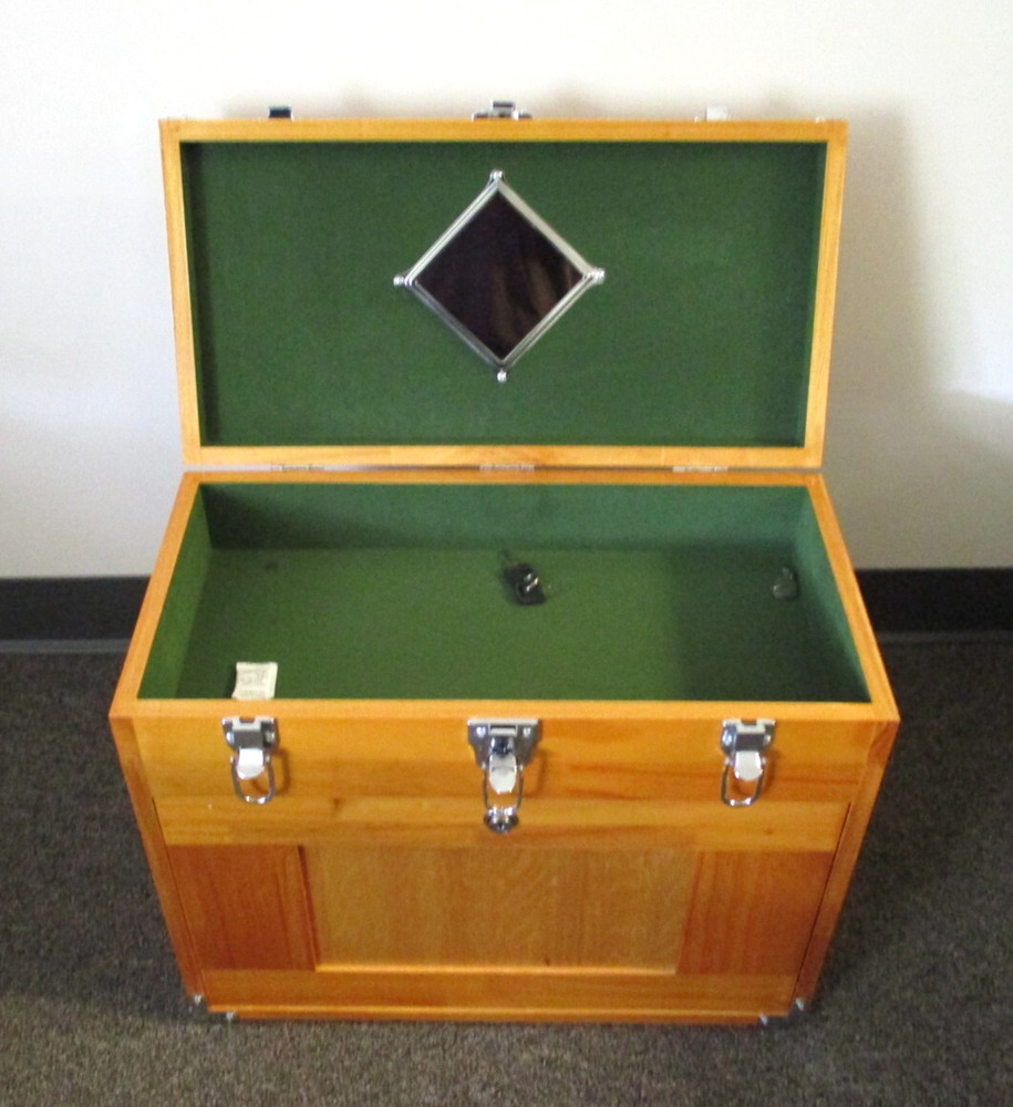 Wooden Mineral Storage Chest