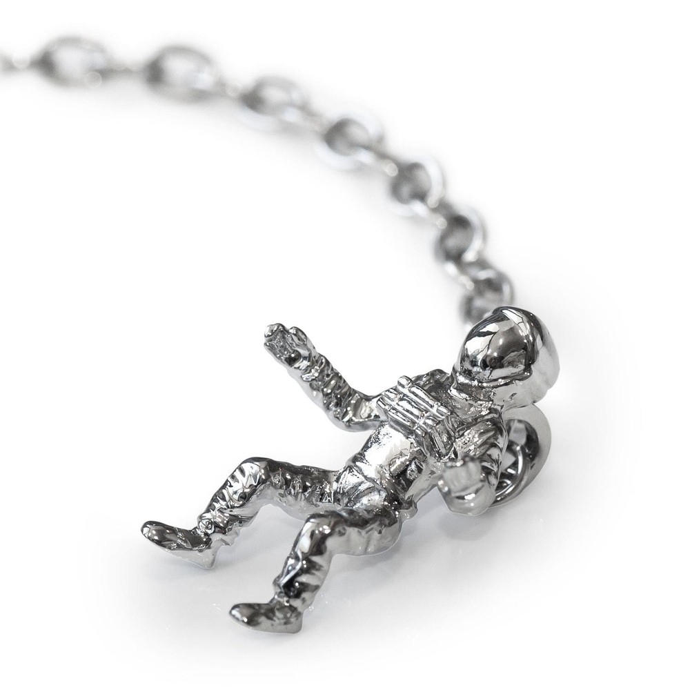 Space Capsule w Astronaut Stainless Steel Tea Infuser