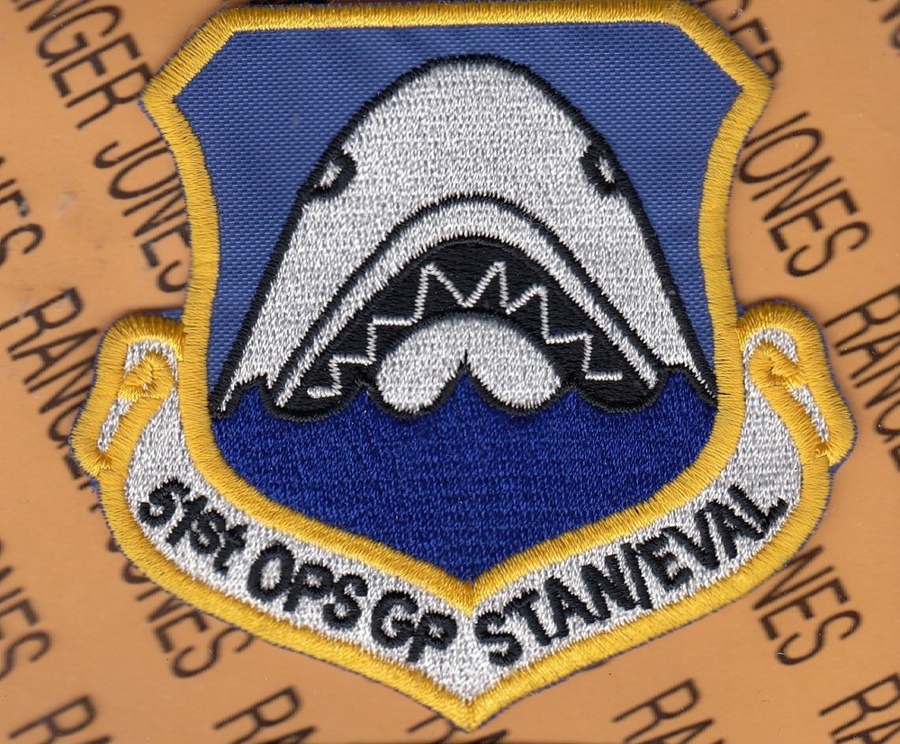 USAF Air Force 51st Operations Group OG STANDARDS / EVALUATION ~35" patch c/e