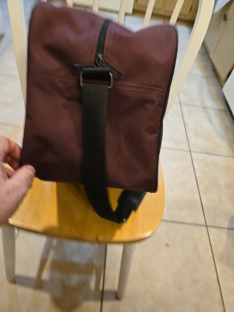 Ebonite Super Tote Bowling Bag Plum With Mesh Insert